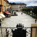 Piazza in Lake Orta, Italy